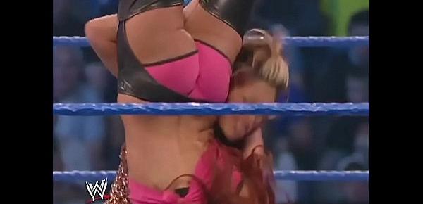  Melina vs Christy Hemme SmackDown 2005.